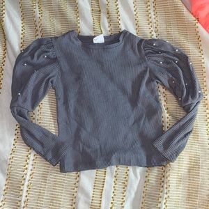 Sz: 7 grey Zara sweater